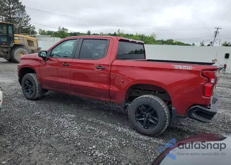 2021 Chevrolet Silverado K1500 Trail Boss Custom из США, поврежденный, VIN 1GCPYCEF1MZ235482